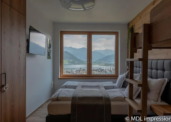 شقة Adlerhorst 1 Zell Am With Private Sauna And Zell Am Kaprun Summercard In Summer