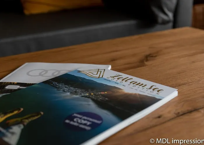 Adlerhorst 1 Zell Am With Private Sauna And Zell Am Kaprun Summercard In Summer شقة *