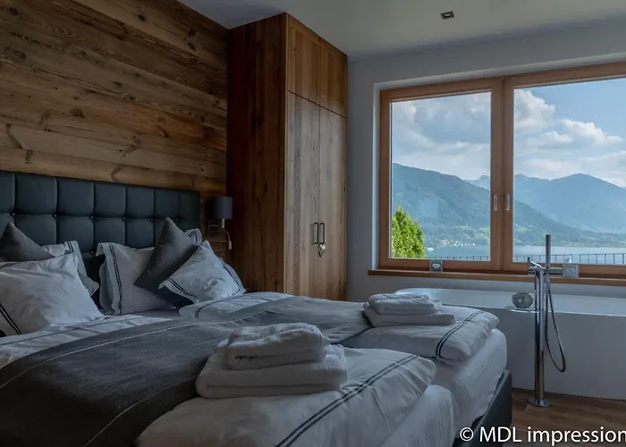 شقة Adlerhorst 1 Zell Am With Private Sauna And Zell Am Kaprun Summercard In Summer