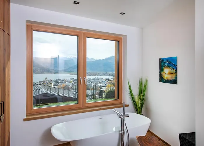 Adlerhorst 1 Zell Am With Private Sauna And Zell Am Kaprun Summercard In Summer *