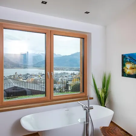 Adlerhorst 1 Zell Am With Private Sauna And Zell Am Kaprun Summercard In Summer *